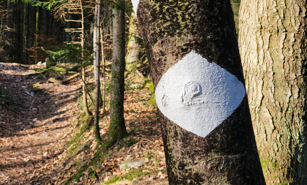 Signalisation des Megalithwegs